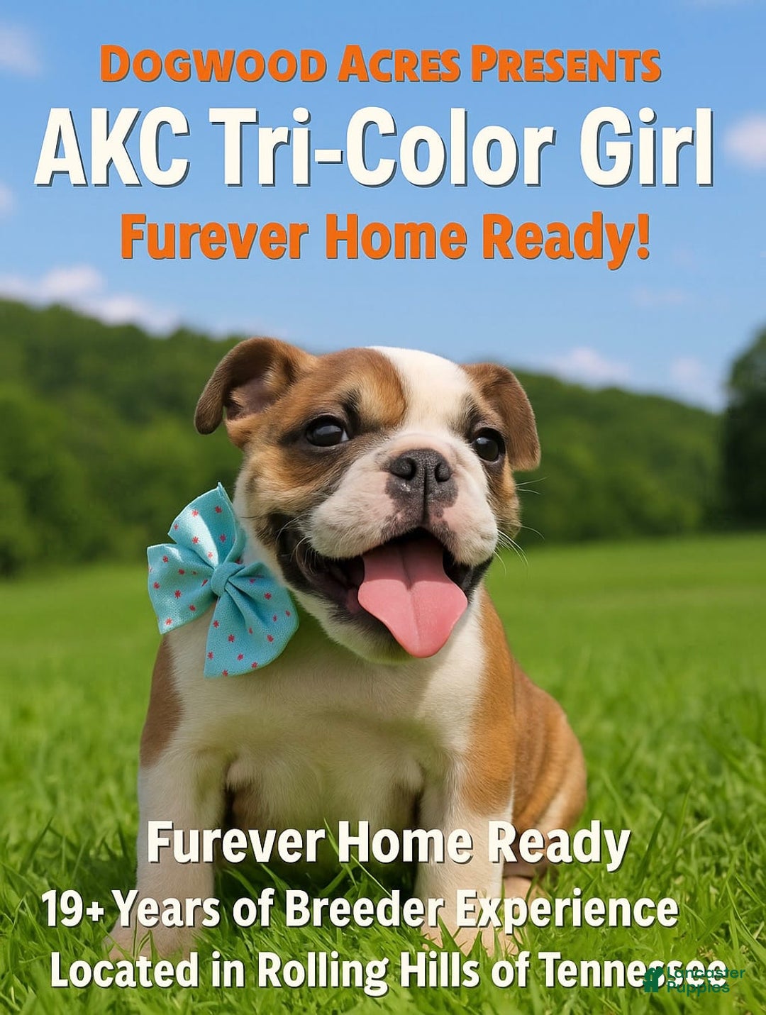 English Bulldog dogs for sale: Frannie - Image 2